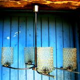 4-branched 60s chandelier