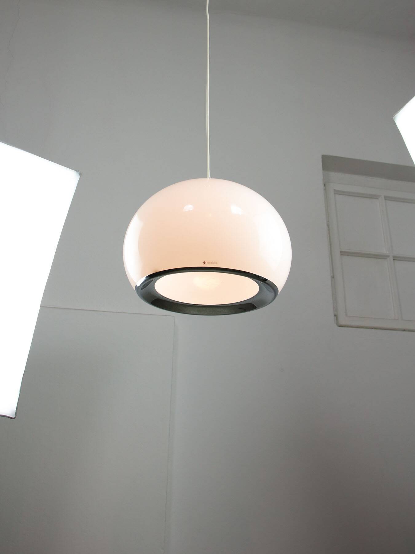 Space Age Bud Pendant from Guzzini, 1960s