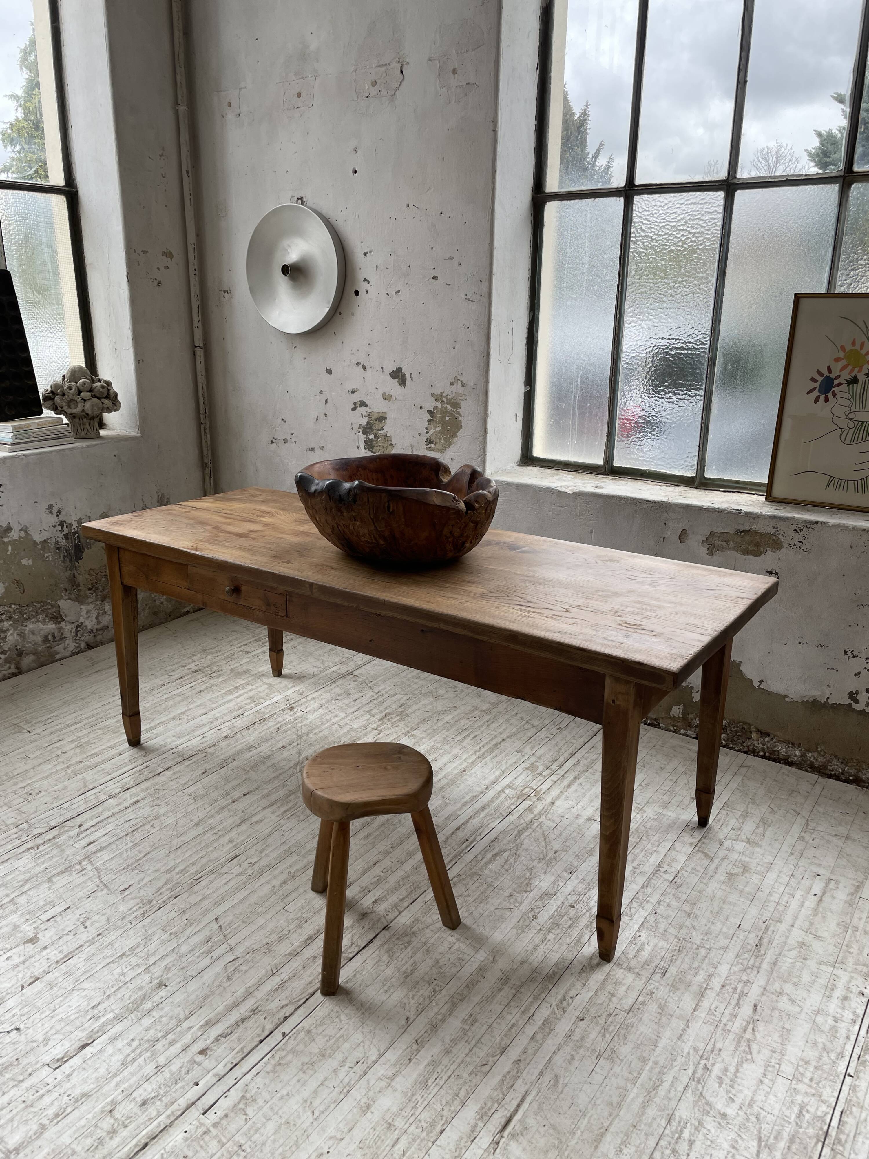 XL thuja root wooden dish