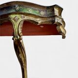 Console florentine vintage en bois doré
