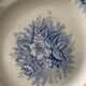 Set of 2 flat plates St Amand and Hamage, Model Planter