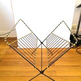 Foldable design magazine holder 50s - 60s