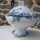 Large Marie Louise iron earth soup tureen