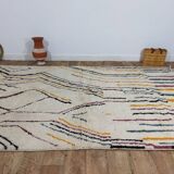 Tapis berbère en laine fait main
