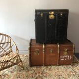 Ancient travel trunk