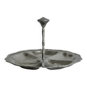 plat rond à compartiments