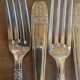 Art Deco cutlery housewife 12 people