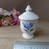 Faience of Biot small pot with herbs of Provence France