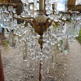 19th century crystal chandelier