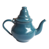 Enameled sheet metal teapot
