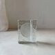 Solifleur block vase Heiner Düsterhaus Walther Glass 1970s