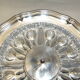 Table service silver metal crystal art deco top