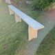 Old farm bench