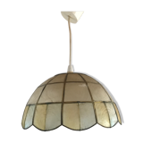 Mother-of-pearl pendant lamp