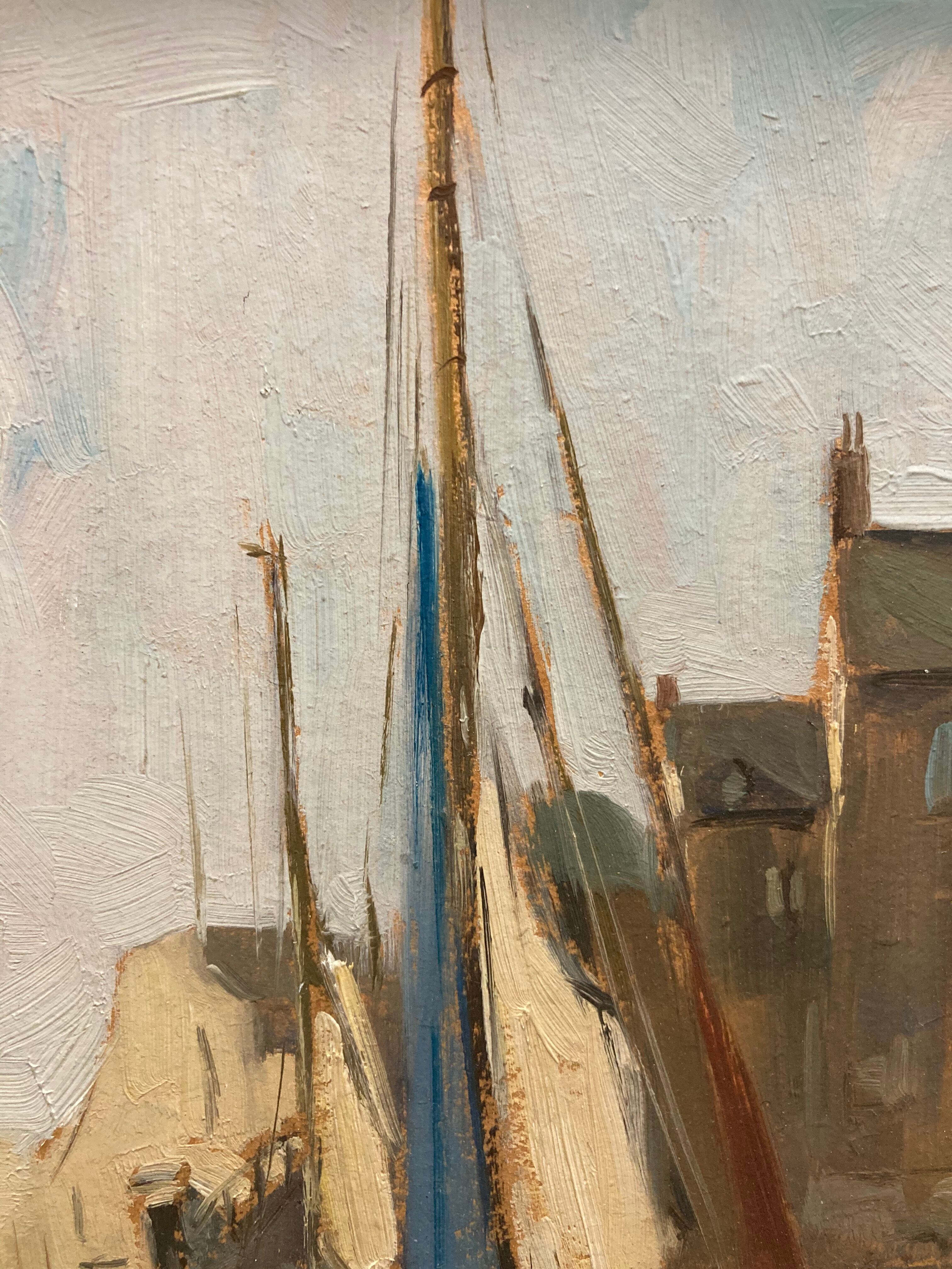 Vintage marine painting
