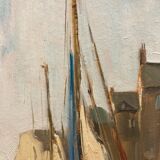 Vintage marine painting
