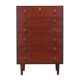 Teak chest of drawers, Danish design, 1970s, production: Denmark