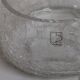 Set of 4 vintage fruit bowls - Boussu glassware