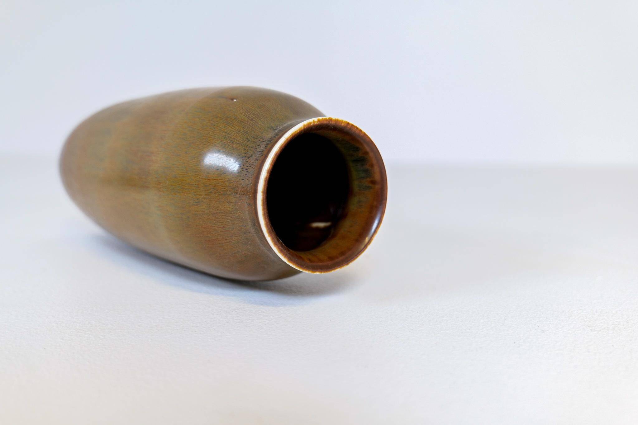Mid-Century Modern Ceramic Vase by Carl-Harry Stålhane for Rörstrand, Sweden