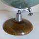 Vintage 1960s Girard and Barrère wooden world map globe - 29 cm