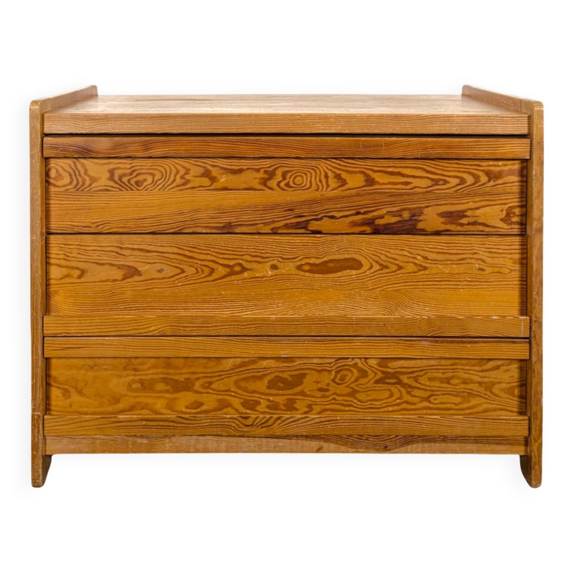Commode moderniste en pin