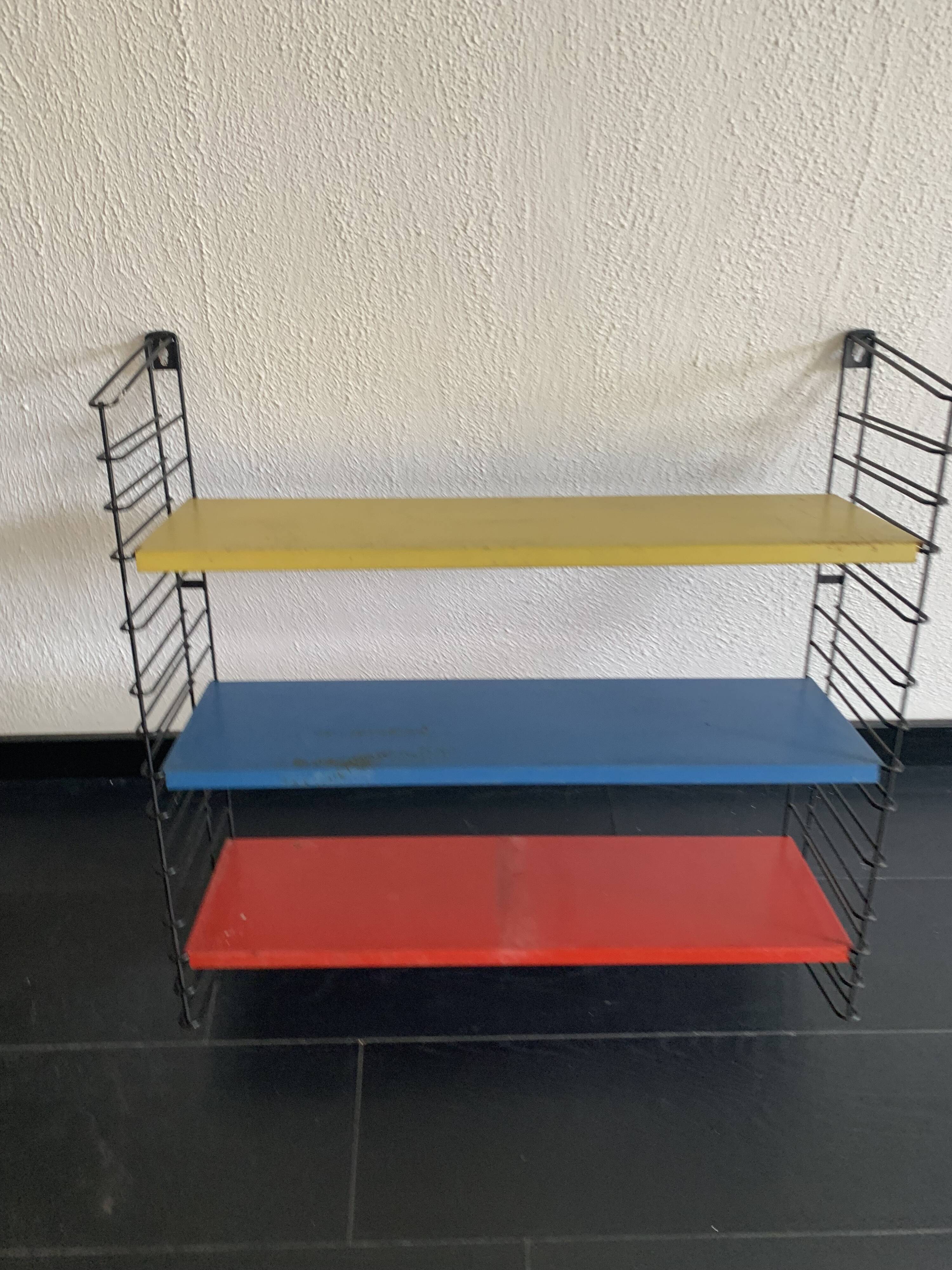 Vintage 1950 Tomado shelf design A.Dekker - 70 x 68 x 20 cm