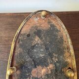 70s brass planter
