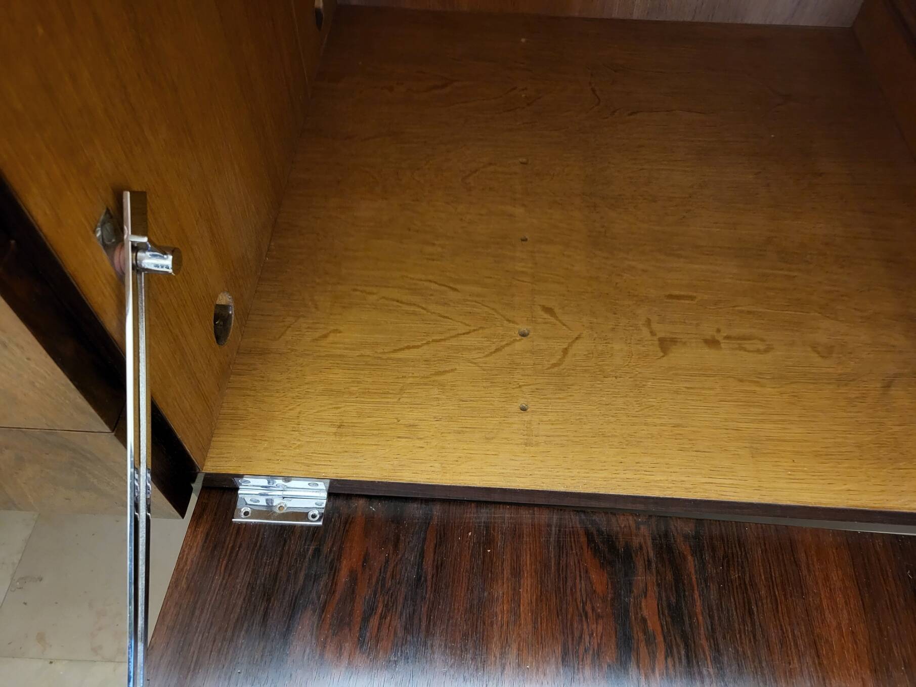 Roche Bobois sideboard designed by Alain Richard in rosewood, France 1960