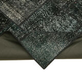 Hand-Knotted Oriental Vintage 171 cm x 241 cm Black Patchwork Rug