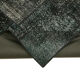 Hand-Knotted Oriental Vintage 171 cm x 241 cm Black Patchwork Rug