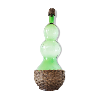 Bottle Italian blown glass