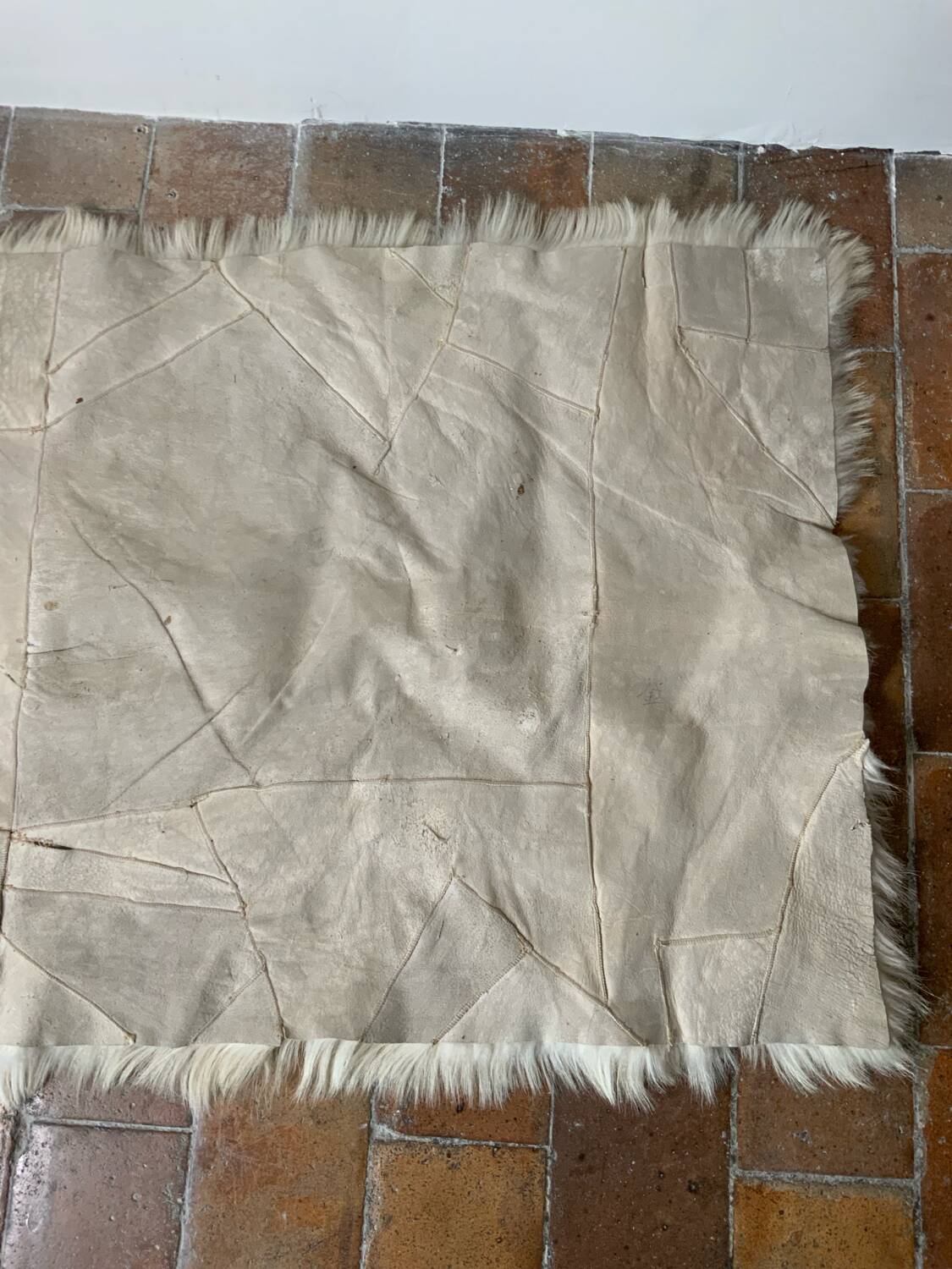 Vintage goatskin