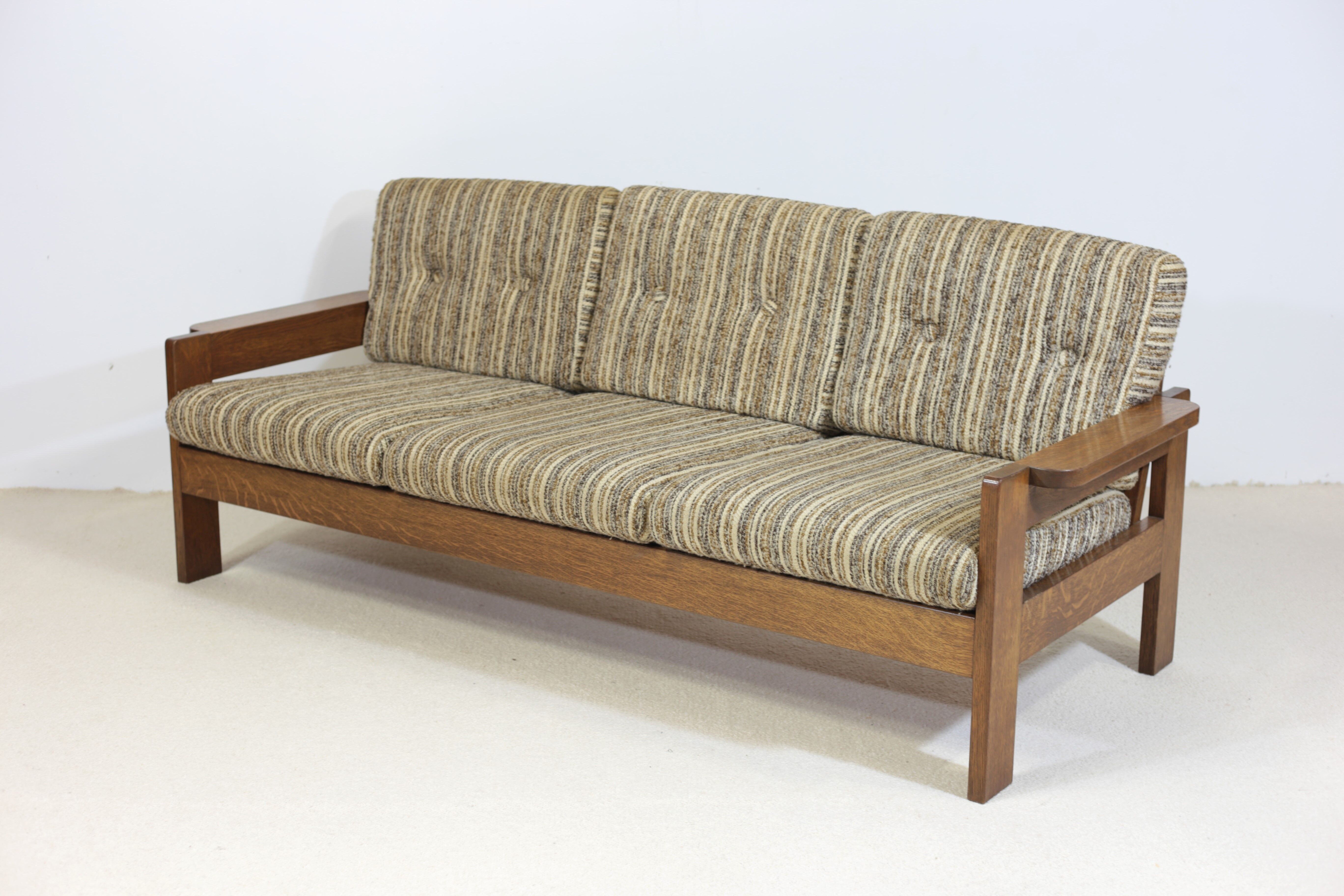 Danish brutalist sofa duo