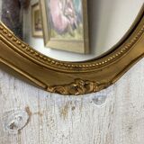 Antique oval mirror (44x33cm)