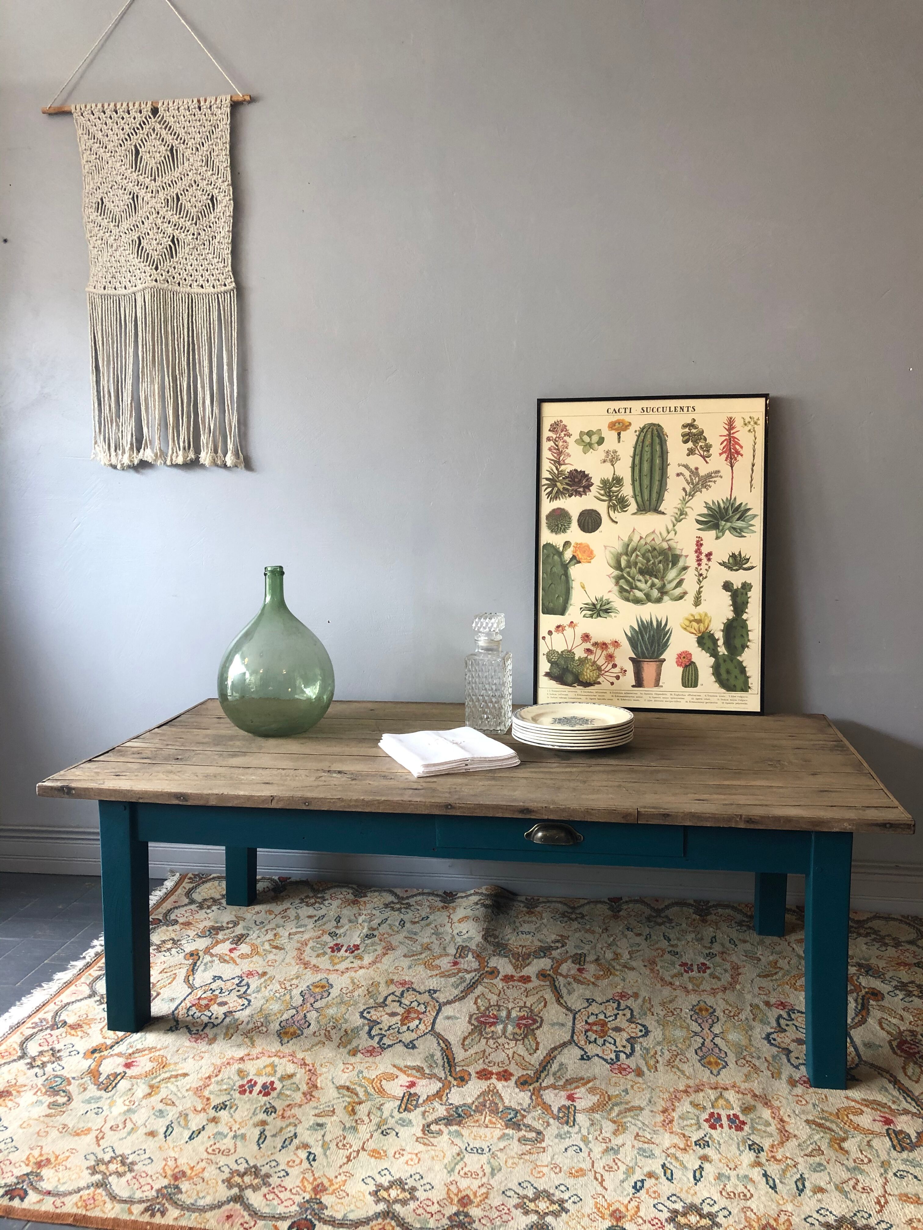Old farm coffee table