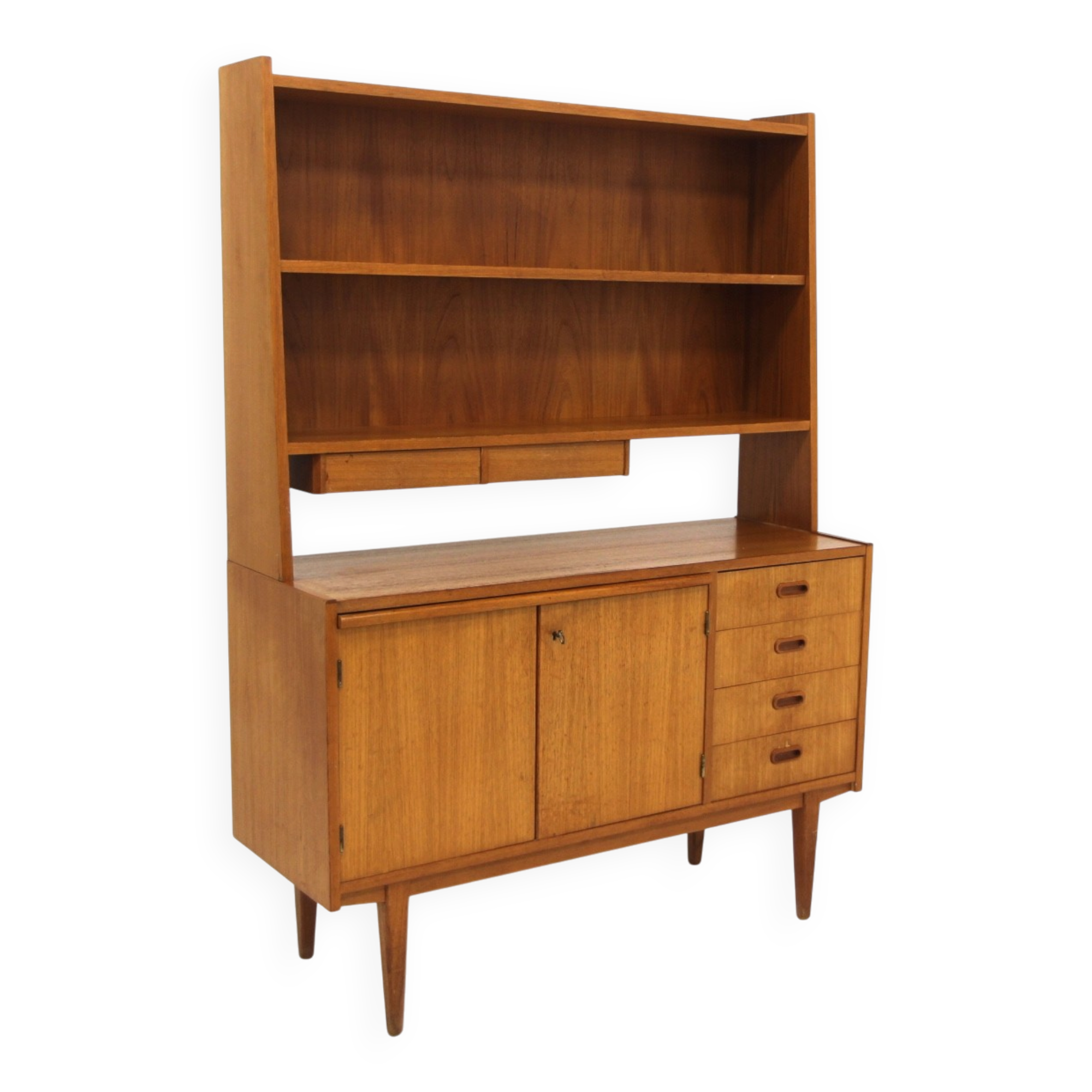 Secrétaire scandinave en teck, Suède, 1960