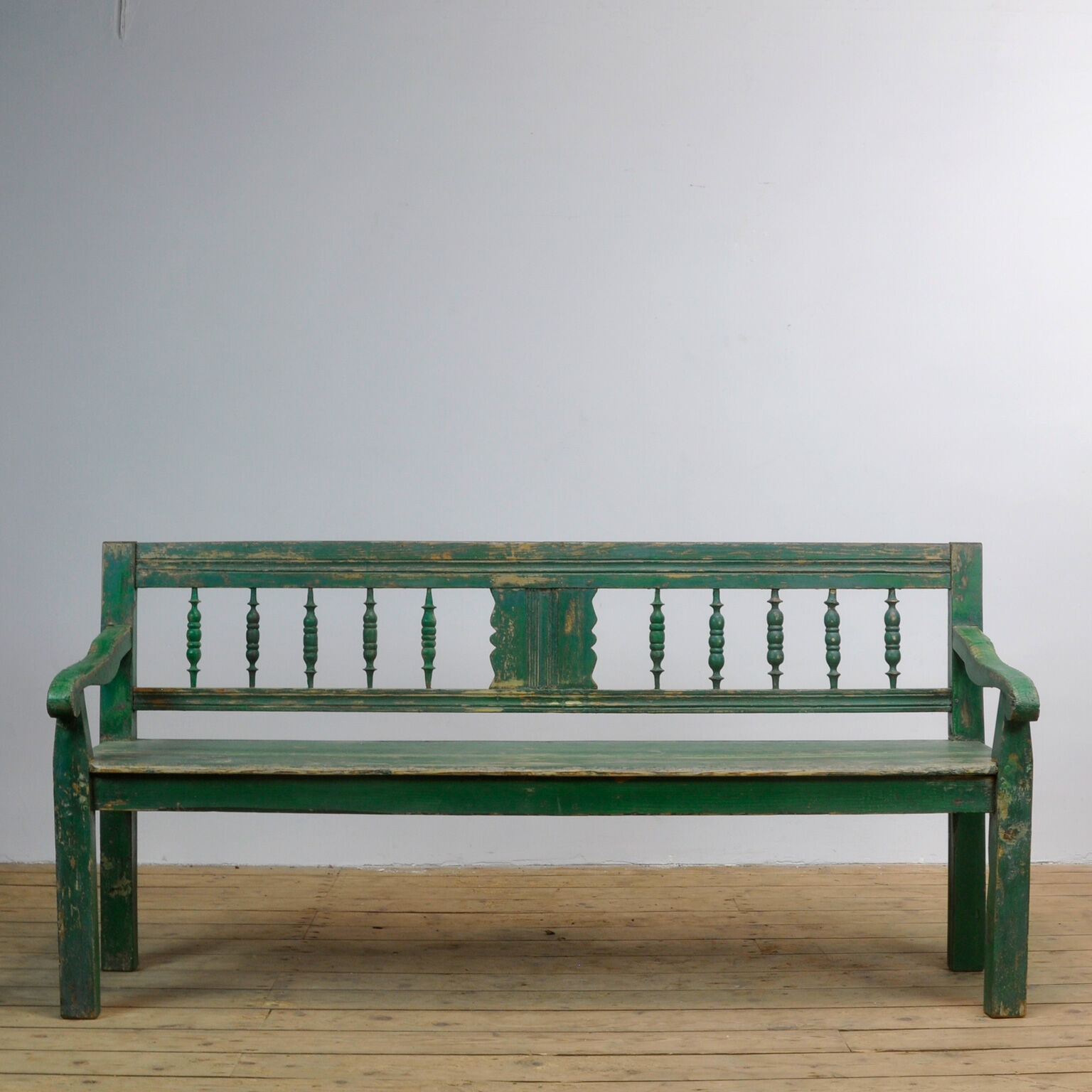 Antique Pine Bench, 1930's