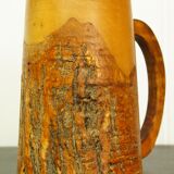 Massive olive wood chop