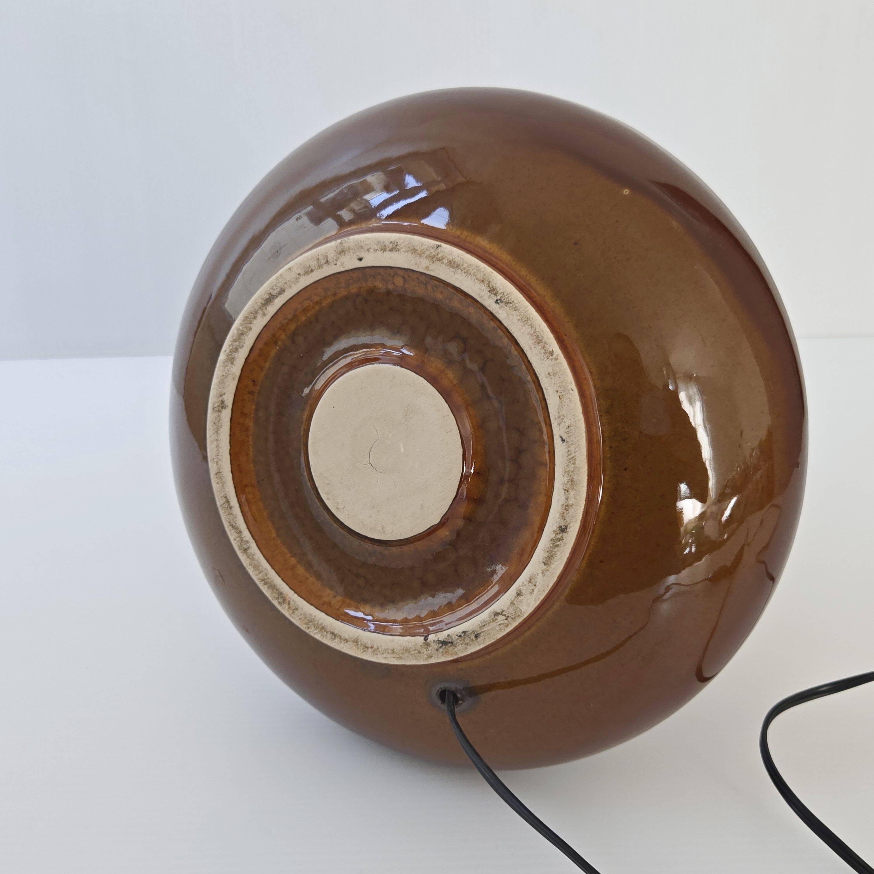 Vintage 1960s ceramic lamp