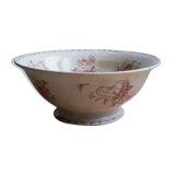 Saladier former earthenware butterflies Badonvilliers