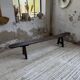 Oak farm bench 1950 220cm
