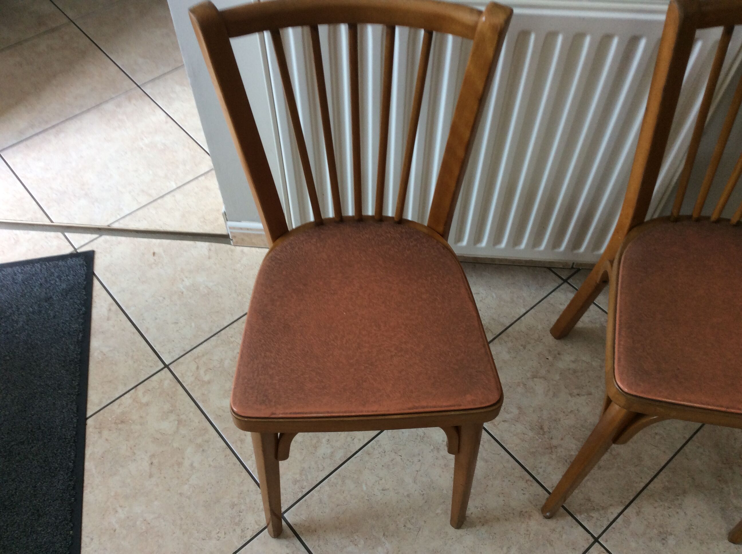 Pair of Baumann chairs