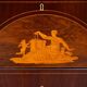 Inlaid antique chest of drawers, Northern Europe, around 1870. After renovation.