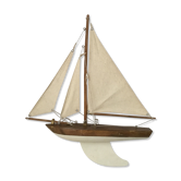 Ancienne maquette de voilieer