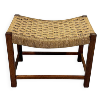 Plaited cord seat stool 1950’s