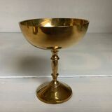 Brass bowl, ring holder, chalice.