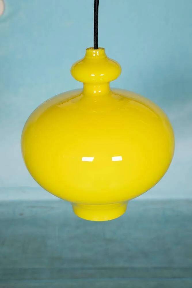 Vintage glass suspension by Hans Agne Jakobsson