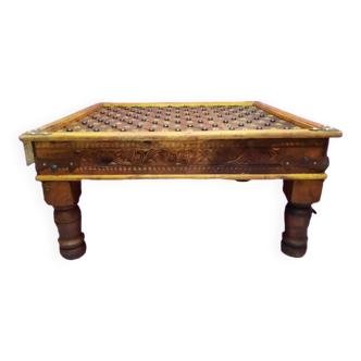 Table basse en bois massif