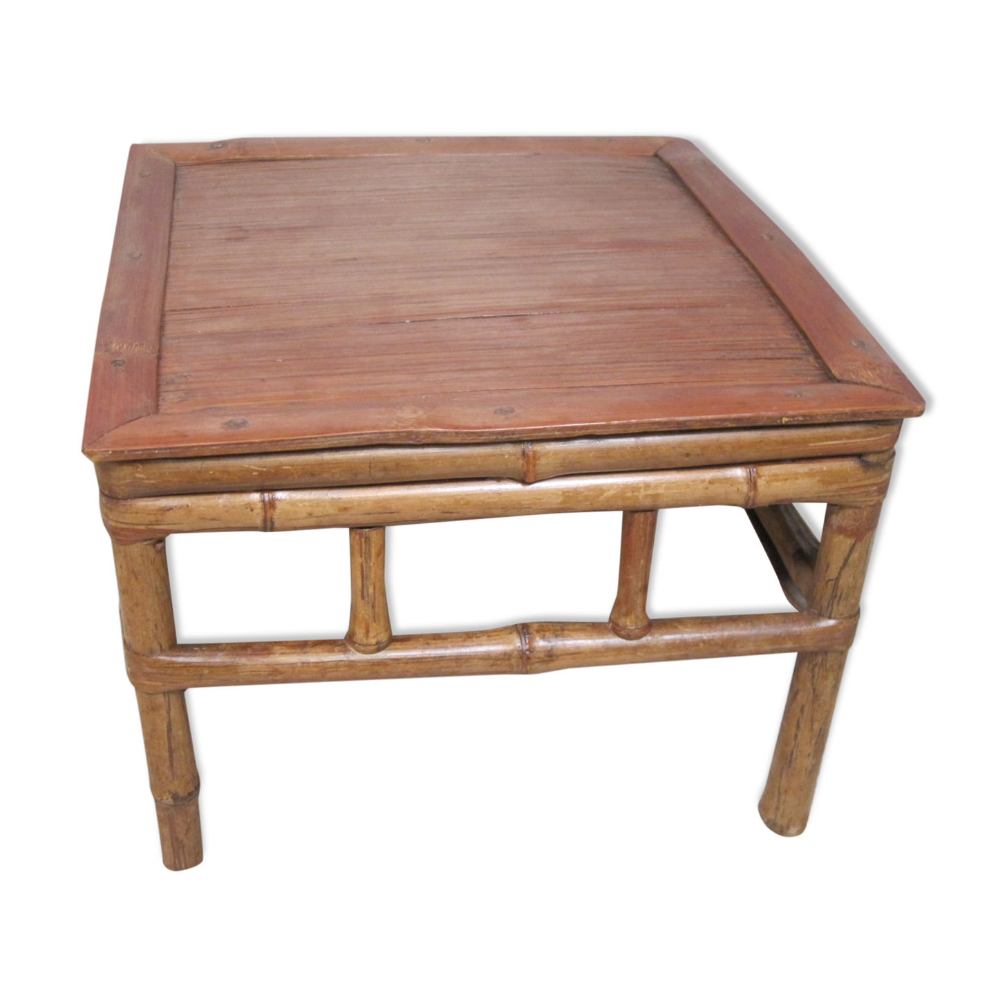 Old square side table 1970