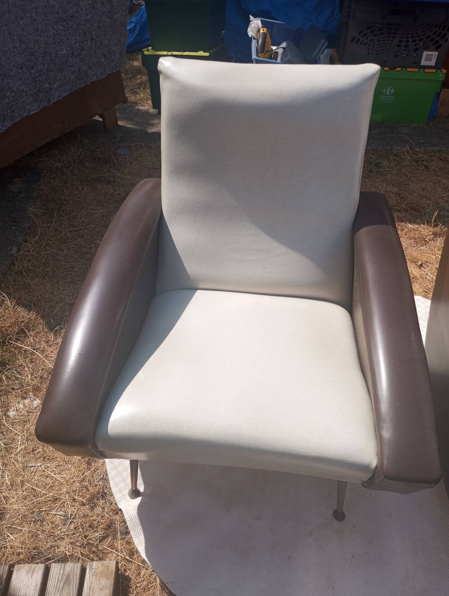 Paire du Fauteuil vintage